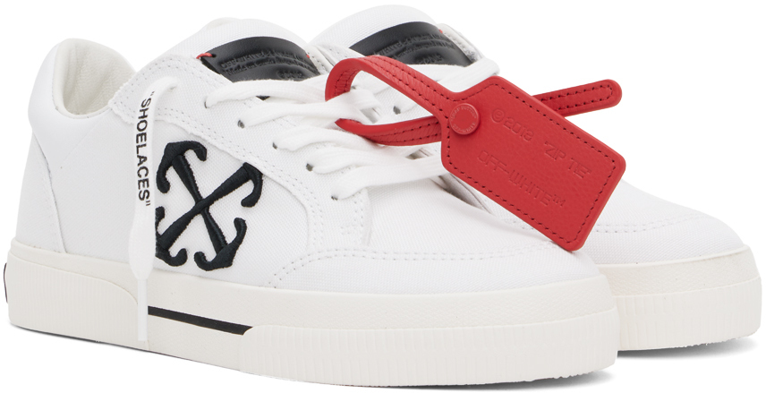 Off-White White New Vulcanized Sneakers