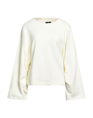 Woman Sweatshirt Light yellow