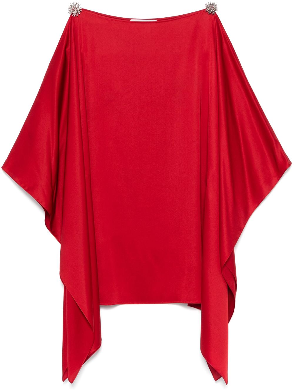 Silk blouse - Red