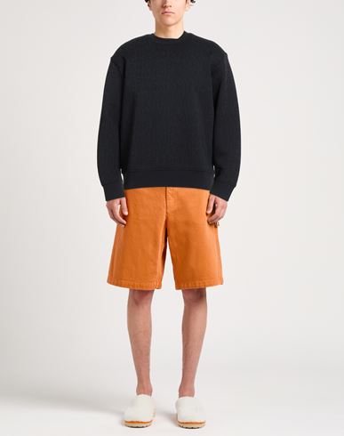 Man Sweatshirt Navy Size M Cotton