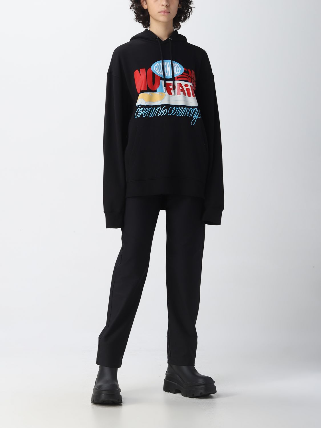 Pants Woman color Black