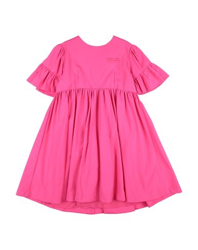 Kid Girl Kids' dress Fuchsia Size 10 Cotton