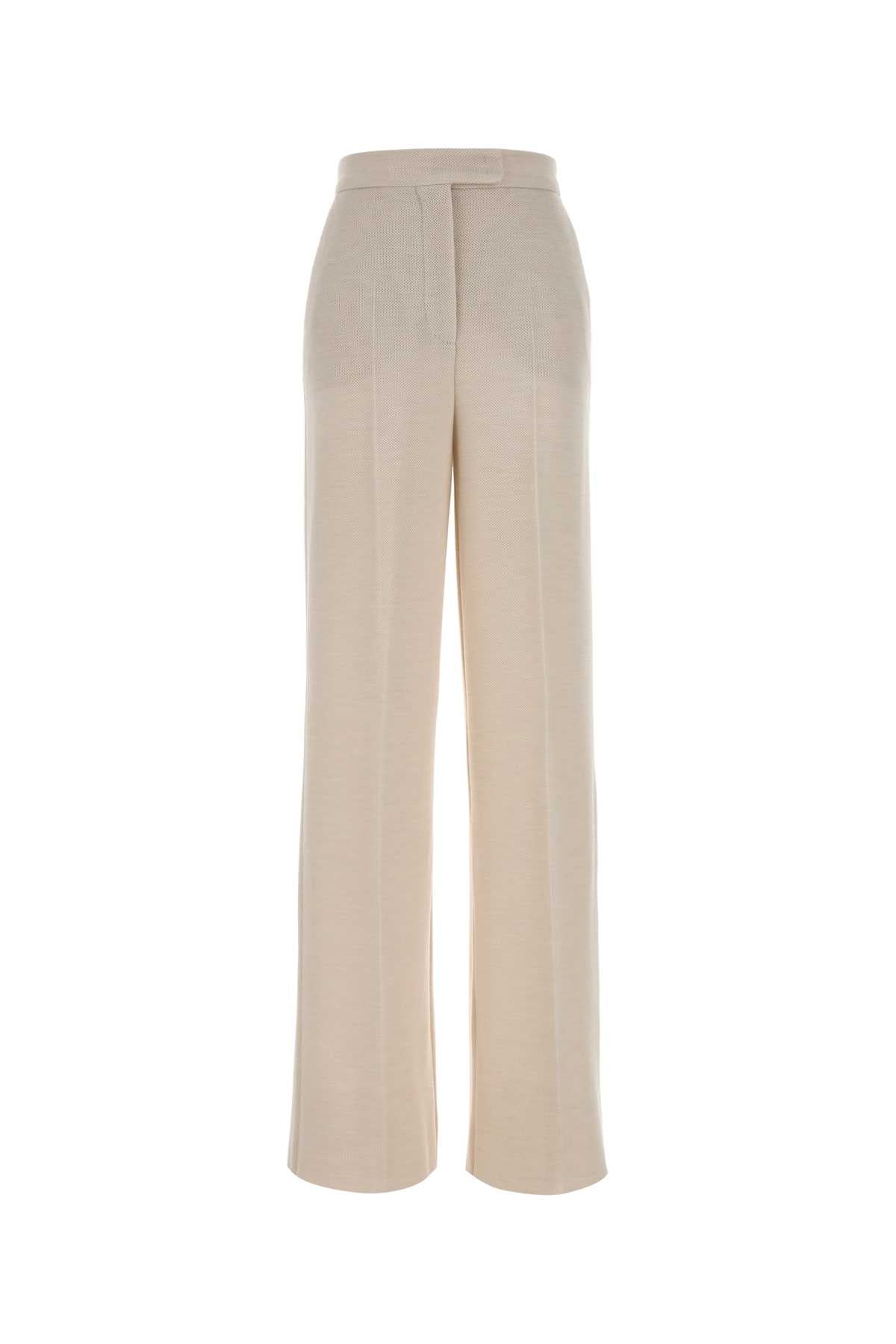 Attinia Trousers — Beige