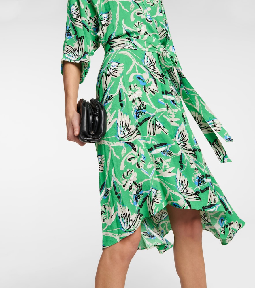 Diane von Furstenberg Eloise faux-wrap midi dress