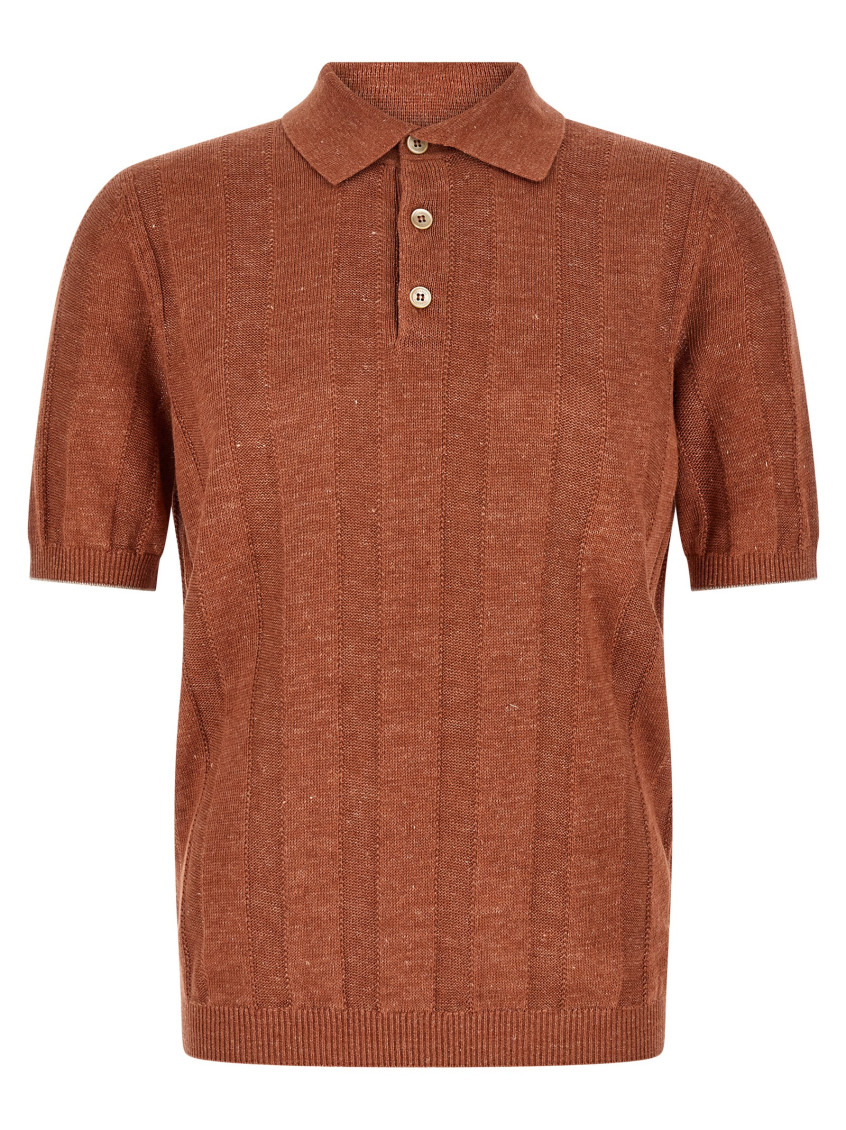 Cotton Polo Sweater
