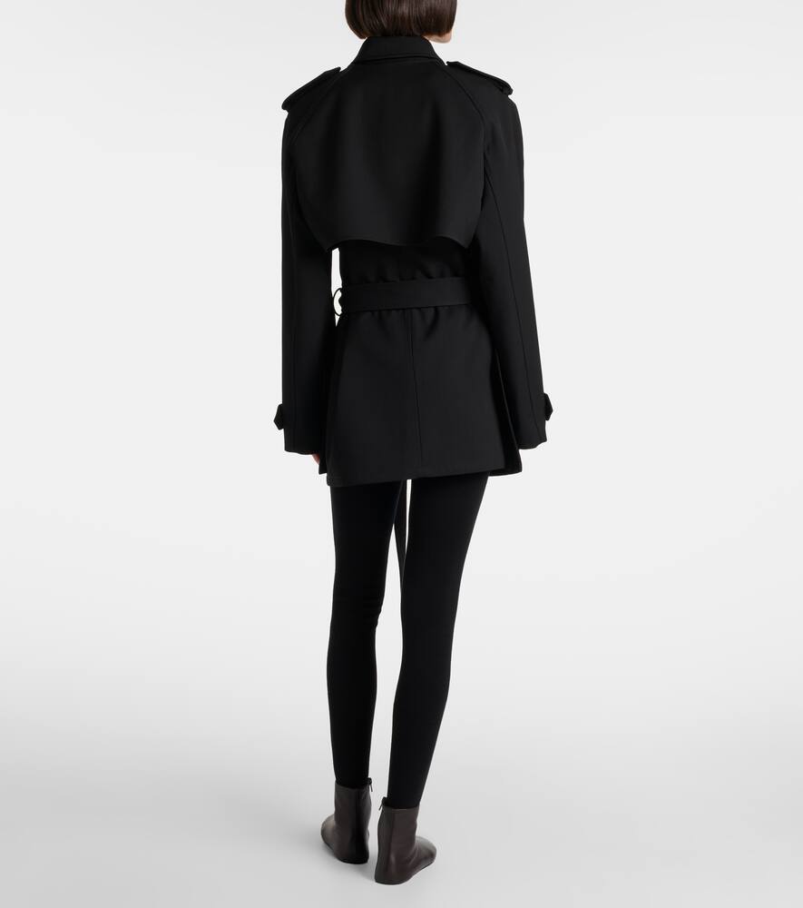 Usuaia belted virgin wool jacket