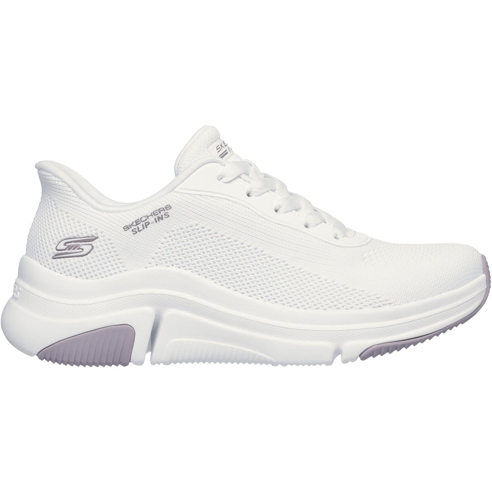 Skechers Bobs Sparrow Flex Too You Textile Women's White Trainer