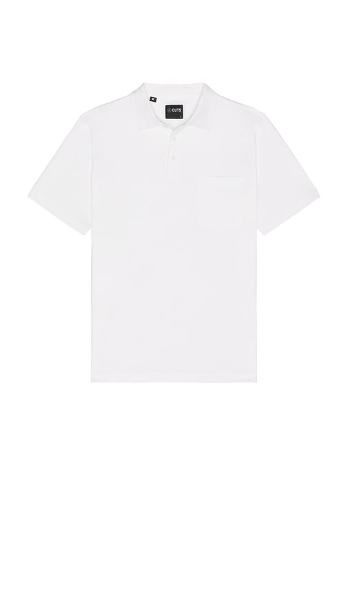 Cuts POLOHEMD in White. Größe S. Also in L, M, XL/1X