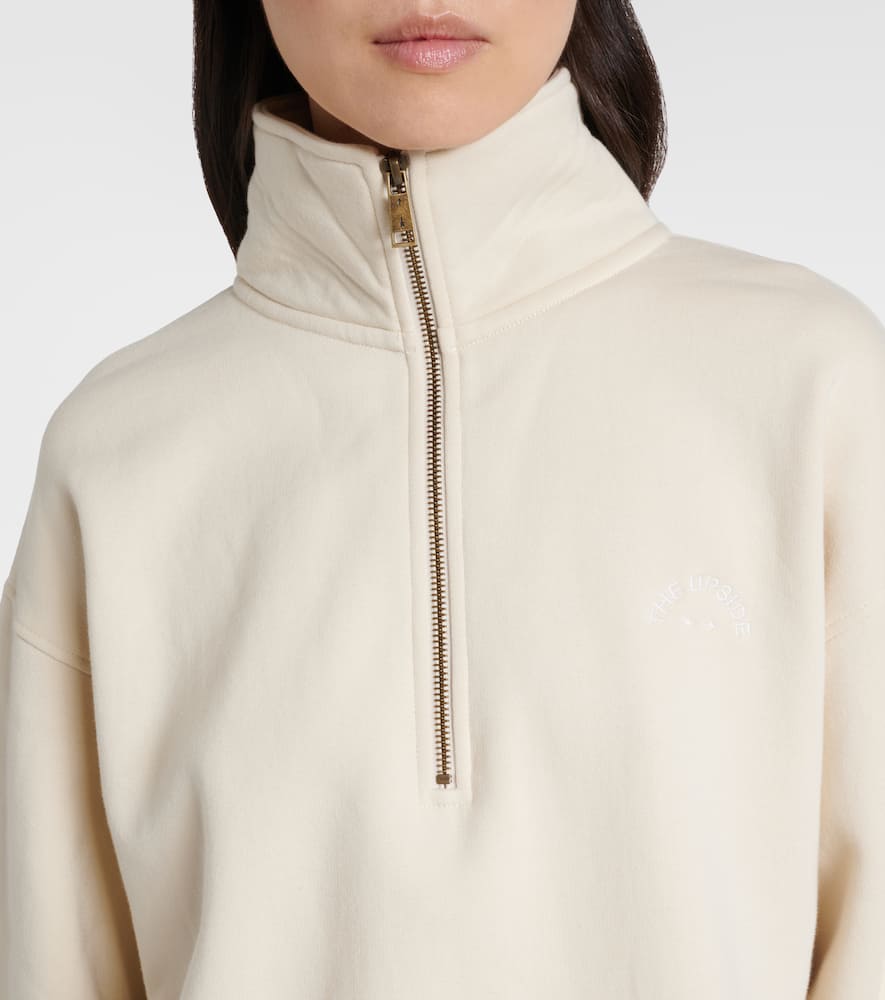 Hamilton Wren cotton half-zip sweatshirt