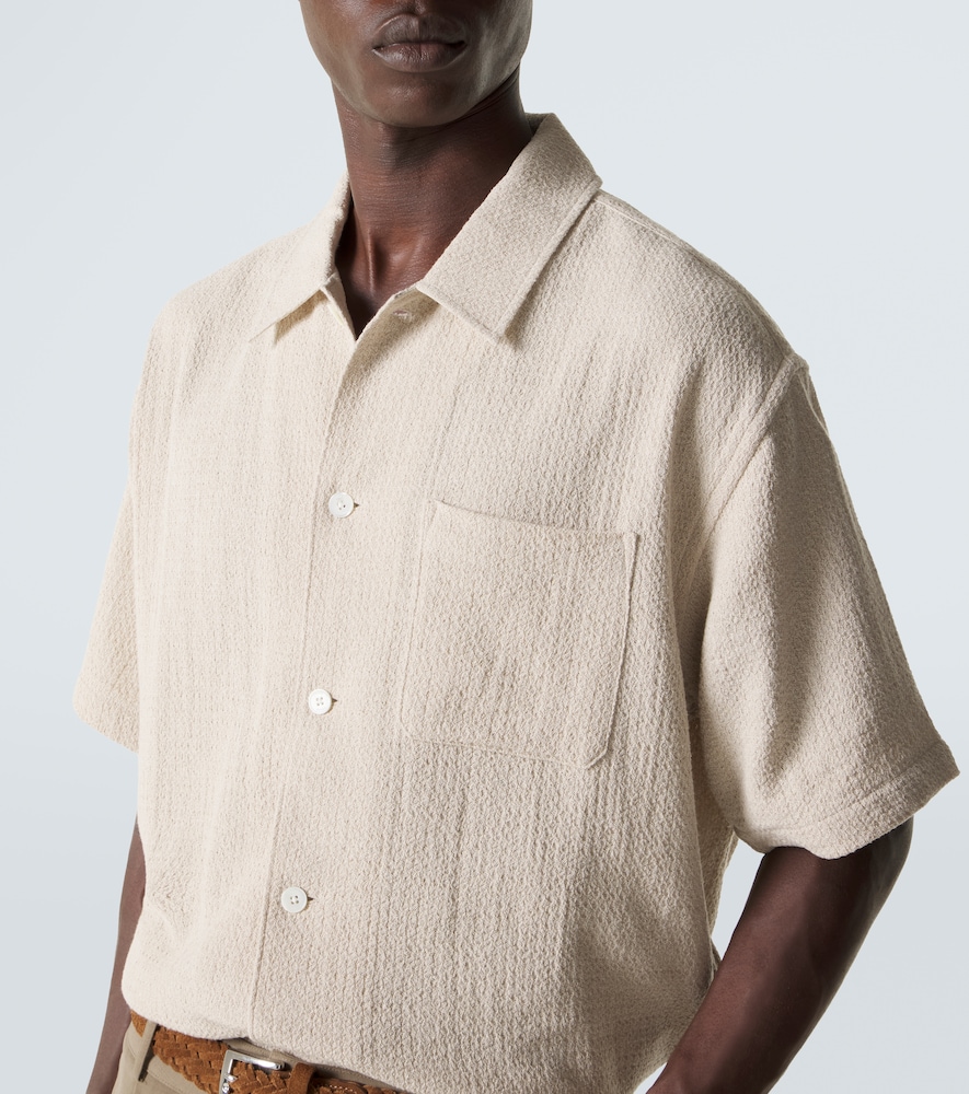 Cotton-blend shirt