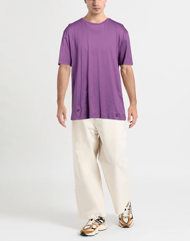 Man T-shirt Purple