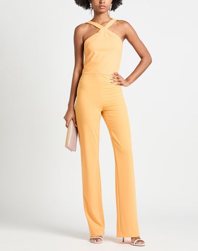 Woman Jumpsuit Mandarin Size 4 Polyester, Elastane