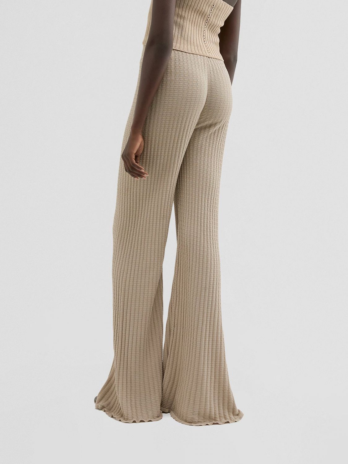 Pants Woman color Beige