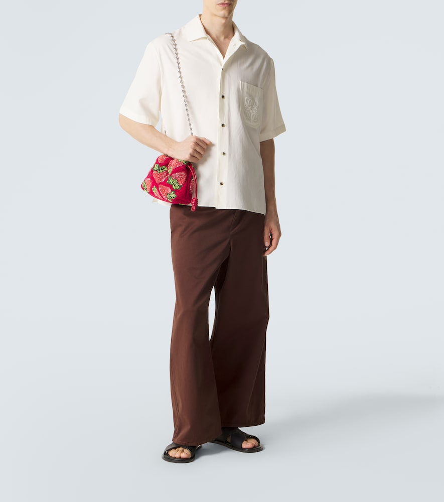 Paula's Ibiza Flamenco Mini beaded clutch