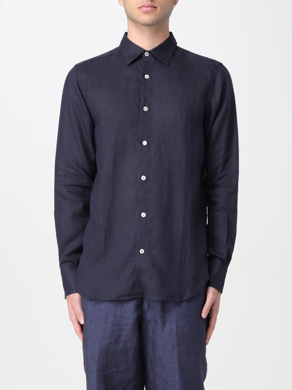 Shirt Men color Navy