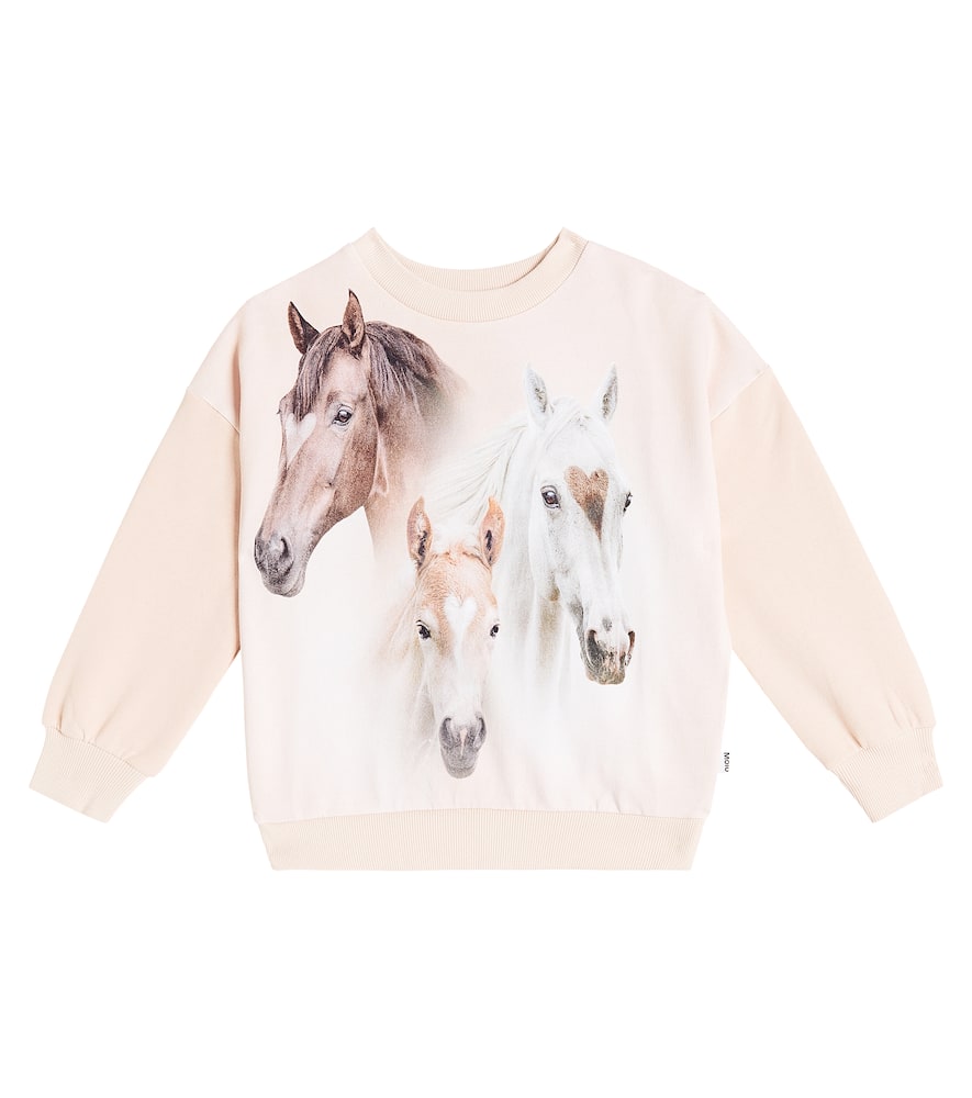 Molo Maxi printed cotton sweatshirt