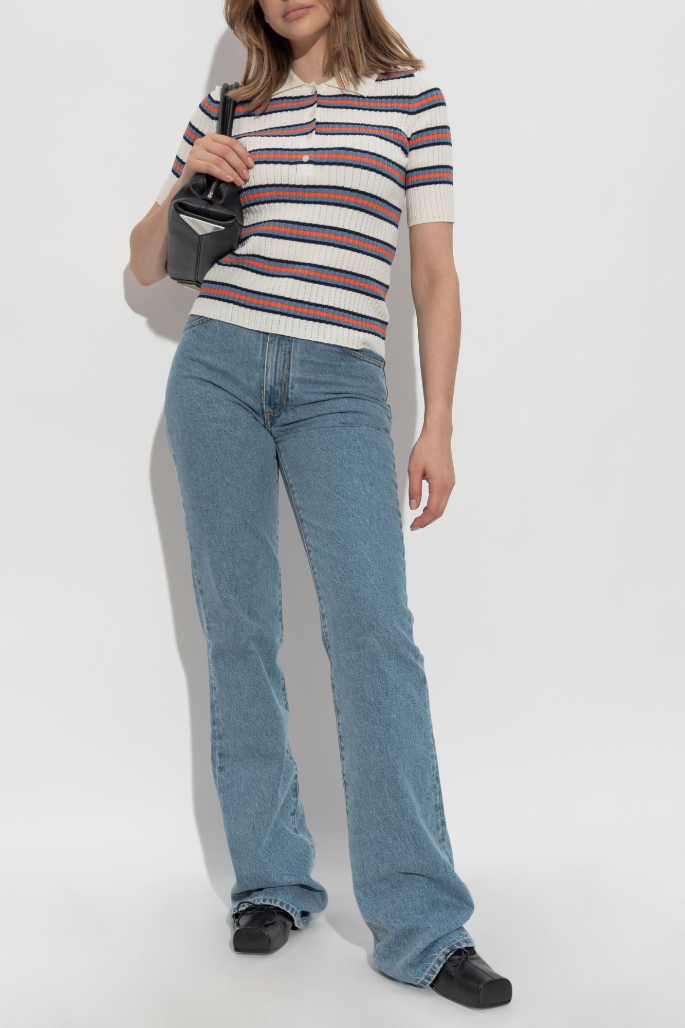 Top With Striped Pattern, Women's, Multicolour