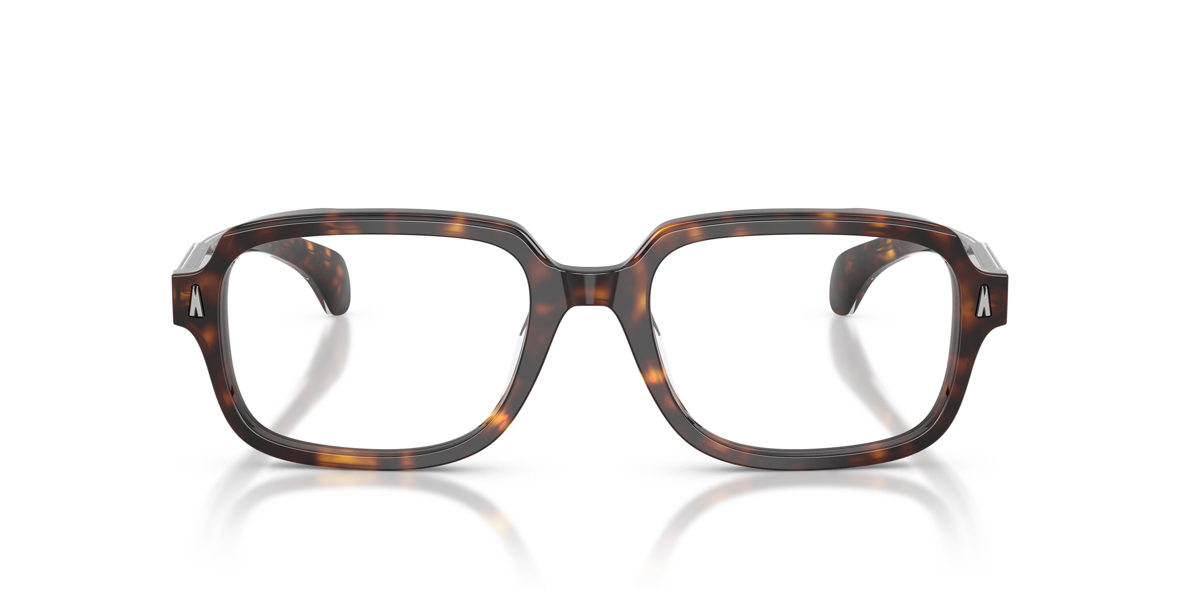 Moncler Unisex Moncler ME2008 3002 Monturas ópticas Acetato Tortuga Transparente Pillow Norma