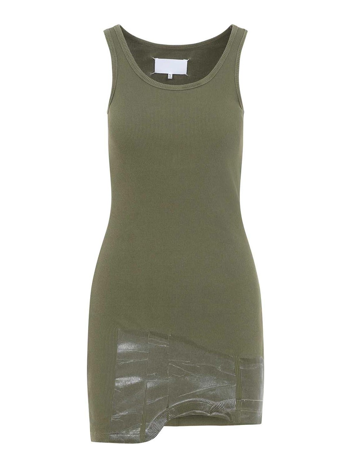 Tape Mini Tank Dress