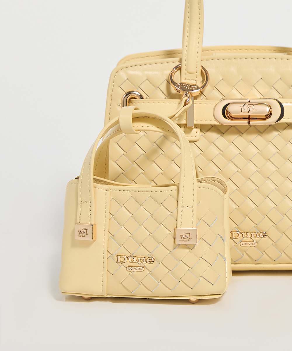 Dune London Womens Accessories Small Dorry - Micro Bag - Yellow - One