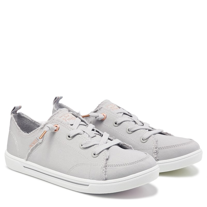 Women's Bobs B Cute 2.0 Slip On Canvas Sneakers (Grey Canvas)