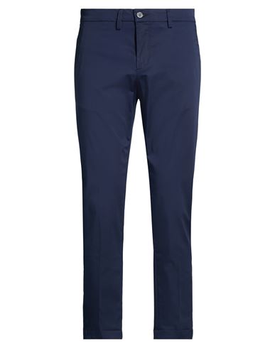 Man Pants Blue Size 28 Cotton, Elastane