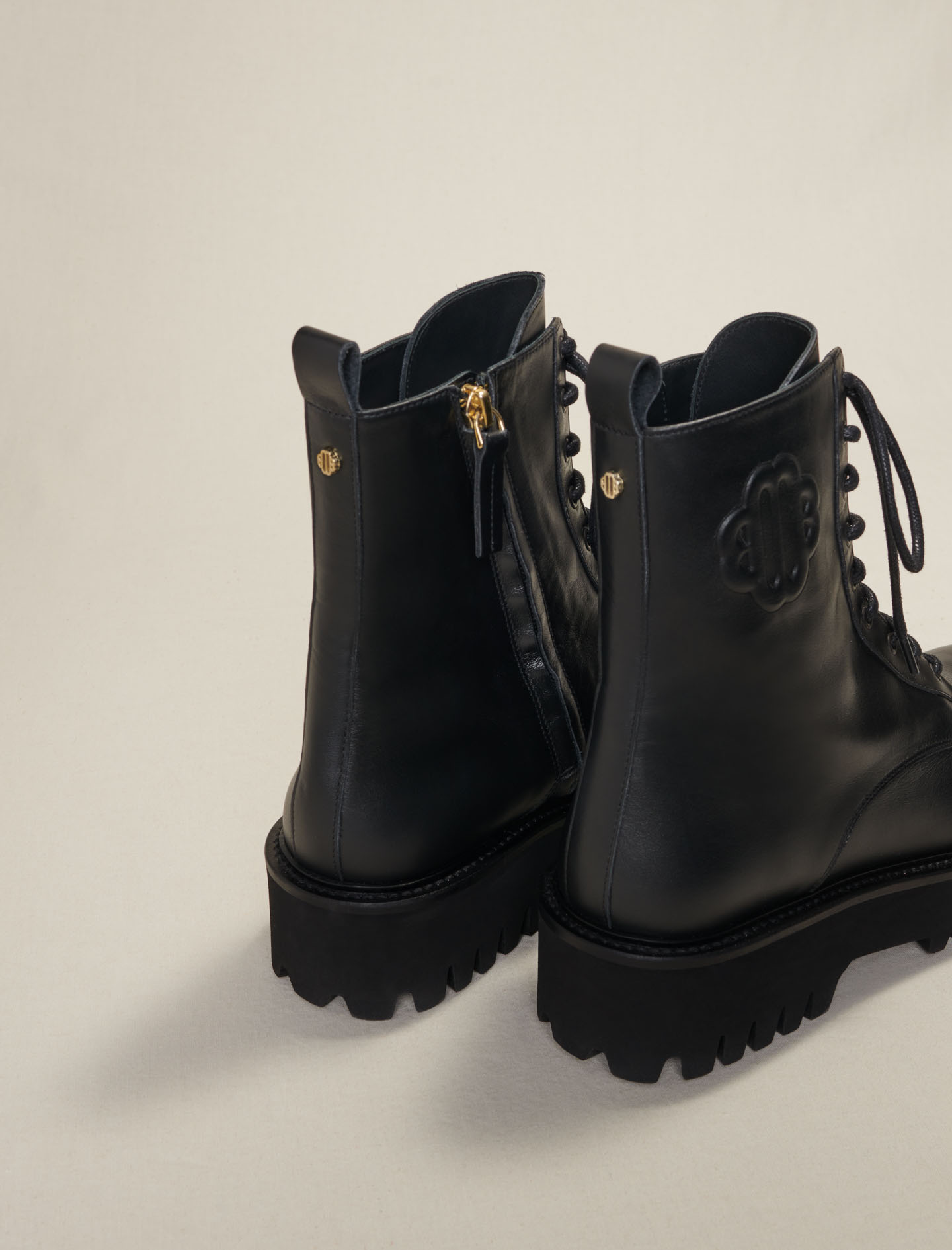 Women's Lace Up Platform Combat Boots