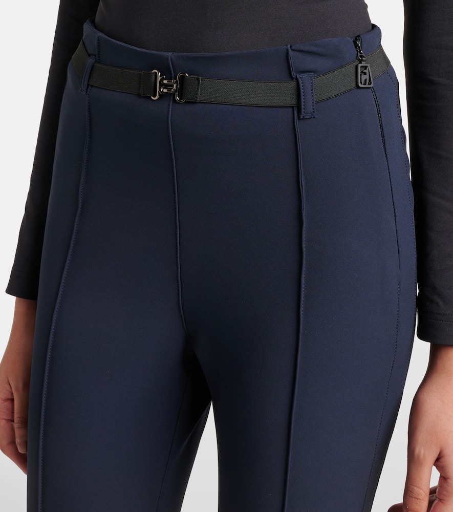 Theodora belted stirrup ski pants