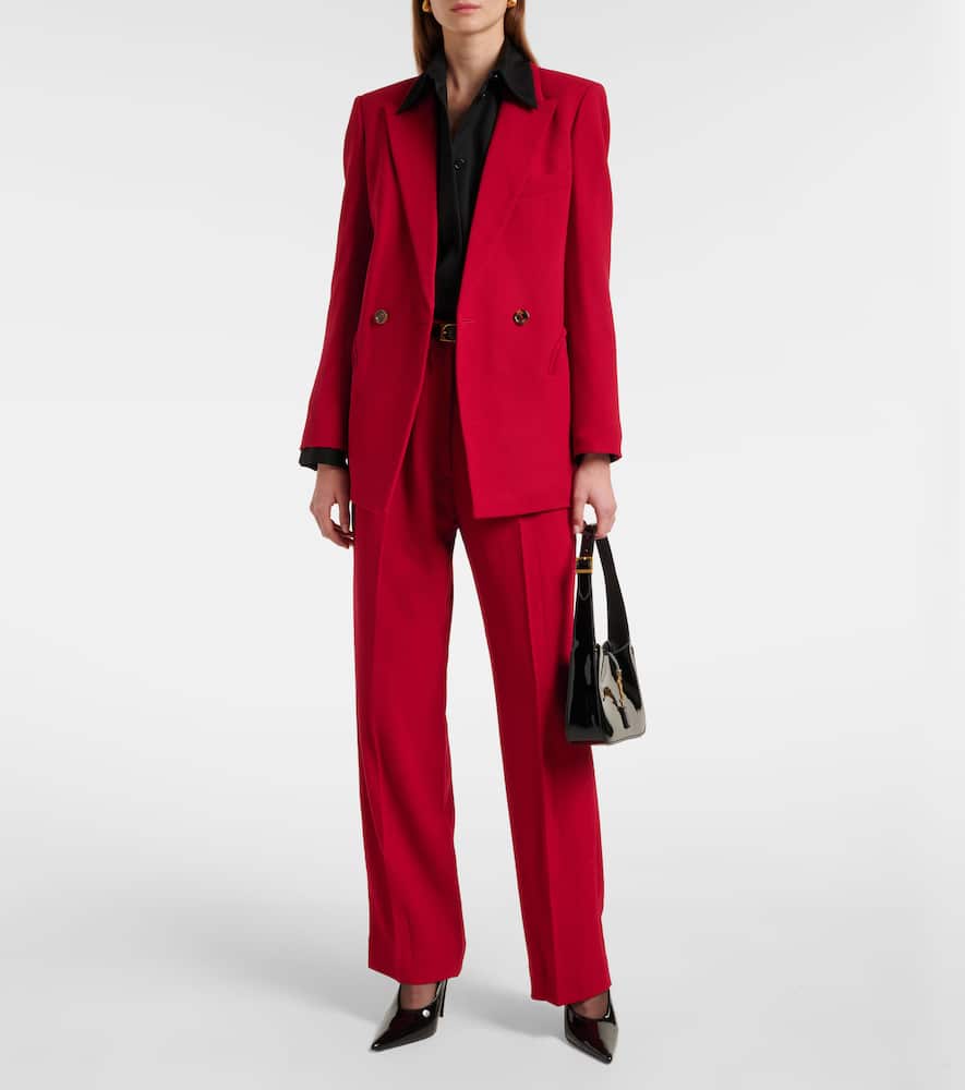 Blazé Milano Cool & Easy wool wide-leg pants