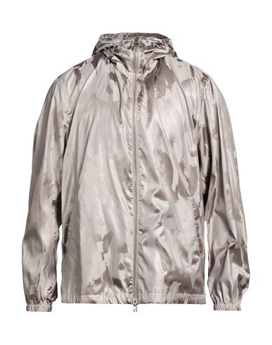 Man Jacket Light grey Size 38 Polyester