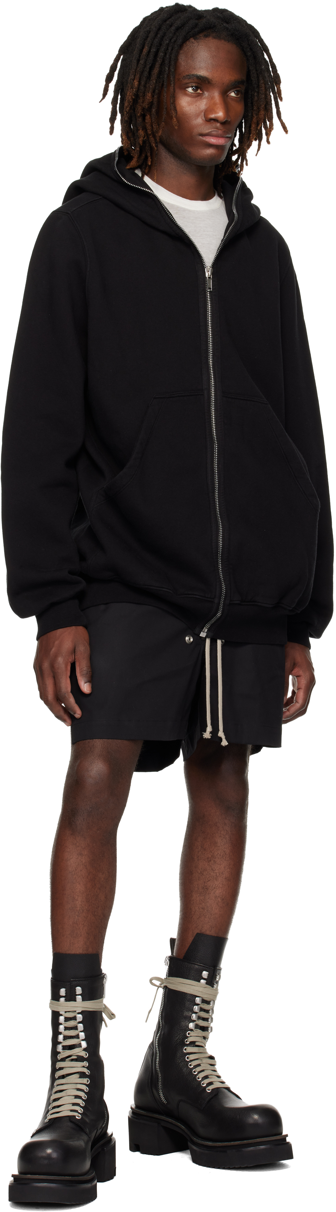 Black Temple Jumbo Hoodie