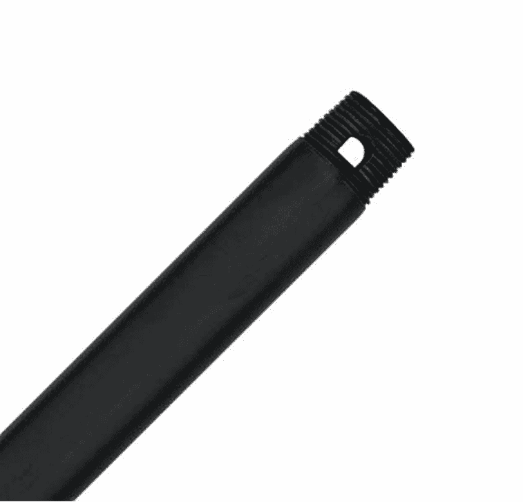 Stem 1" Ceiling Light Accessory in Blackened Bra