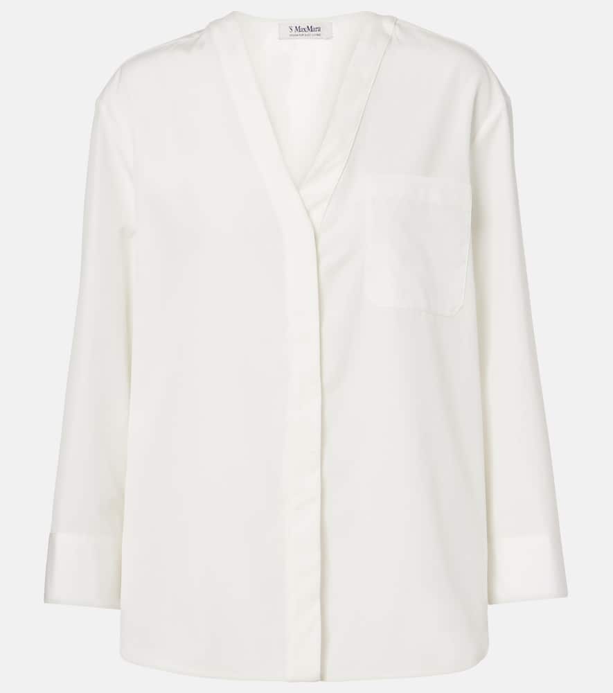 Chicca cotton poplin shirt