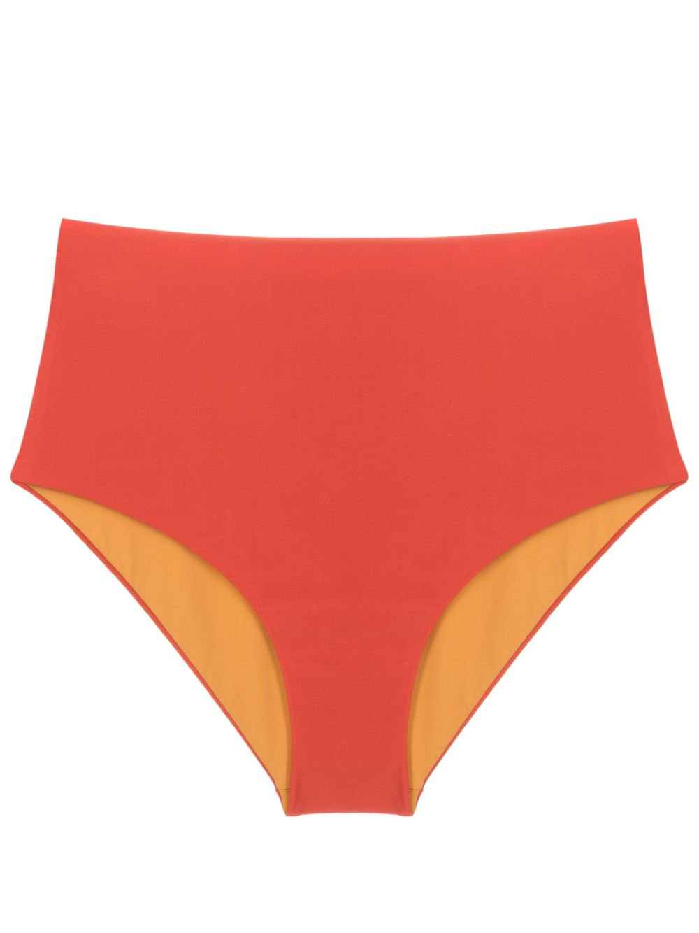 Violeta high-waisted bikini bottoms - Orange