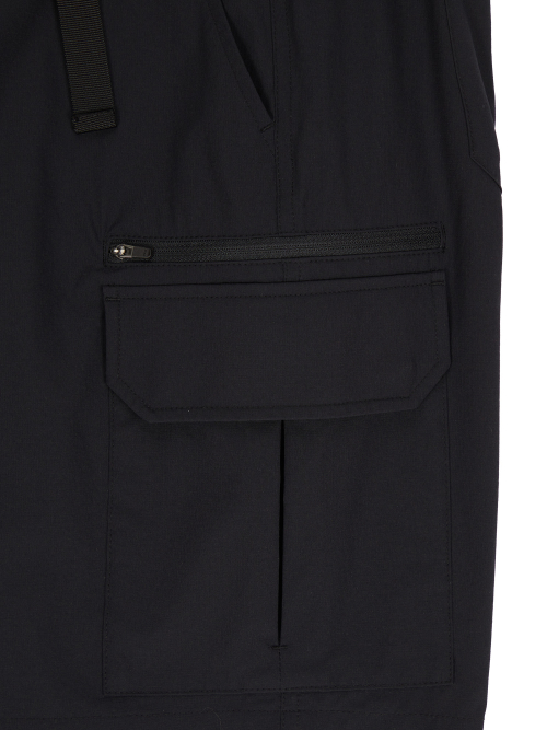 Nylon Utility Cargo Shorts