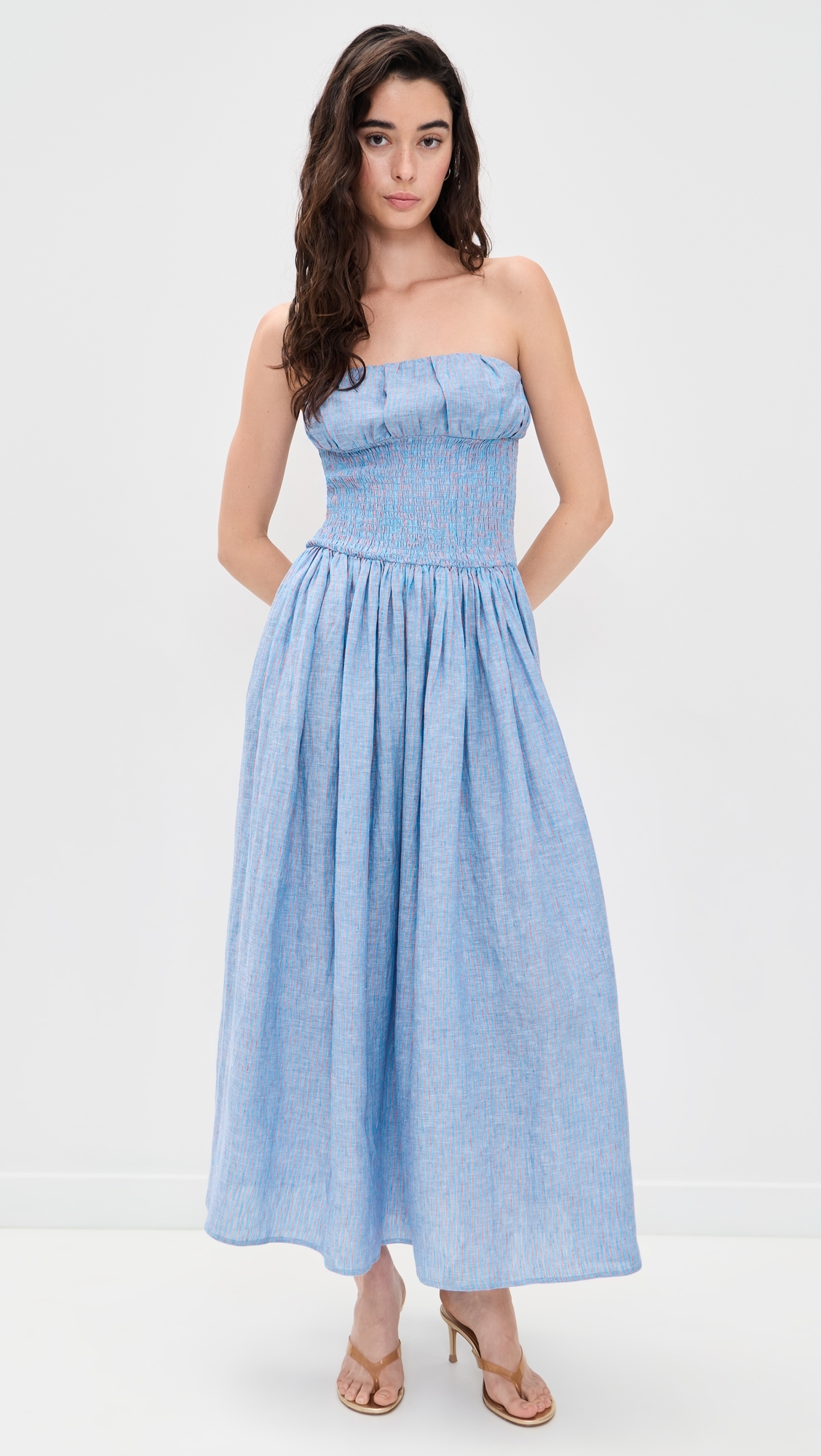 Stripe Maxi Dress Sailor