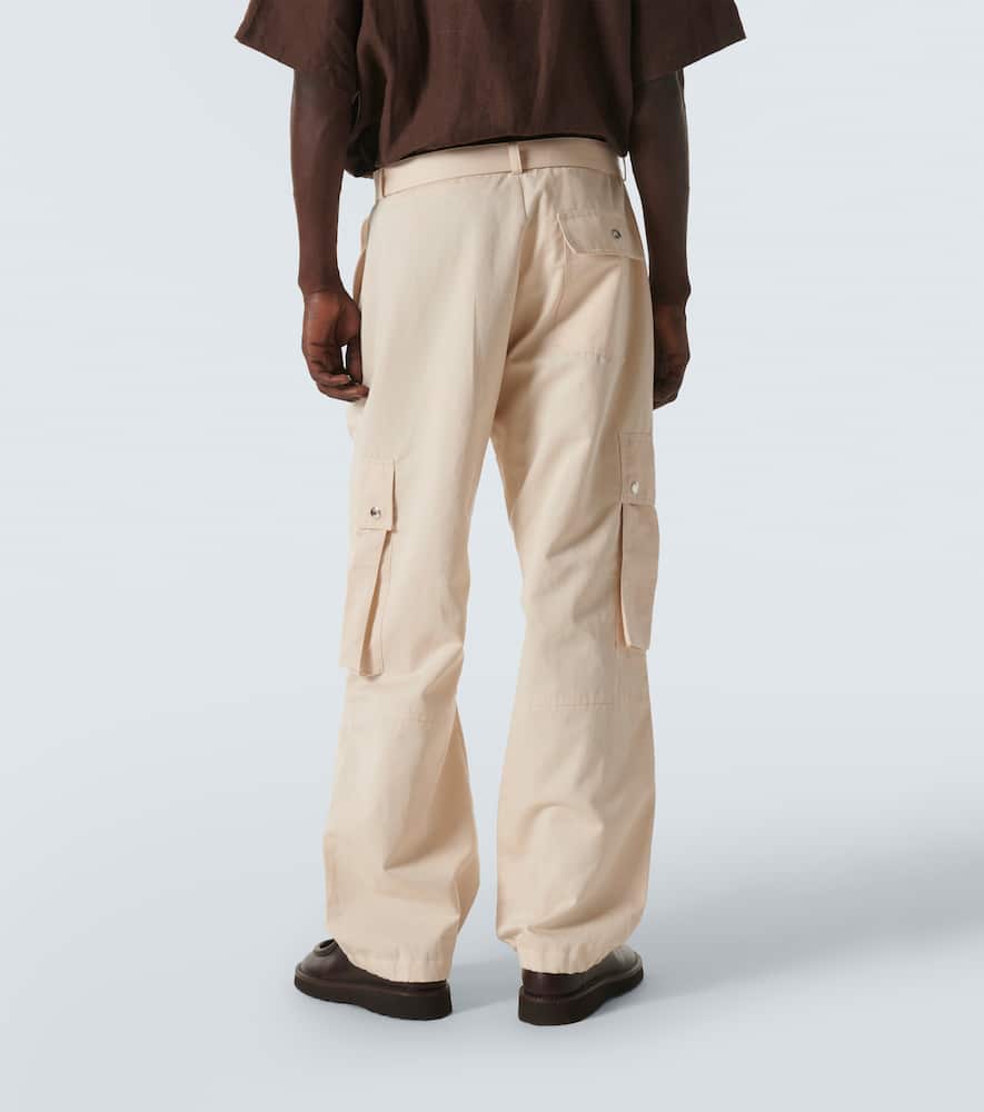Le Cargo cotton and linen cargo pants