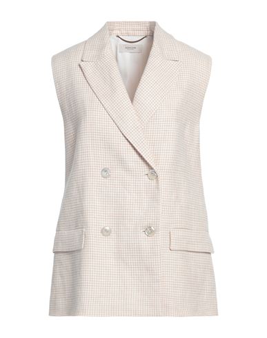 Woman Tailored Vest Sand