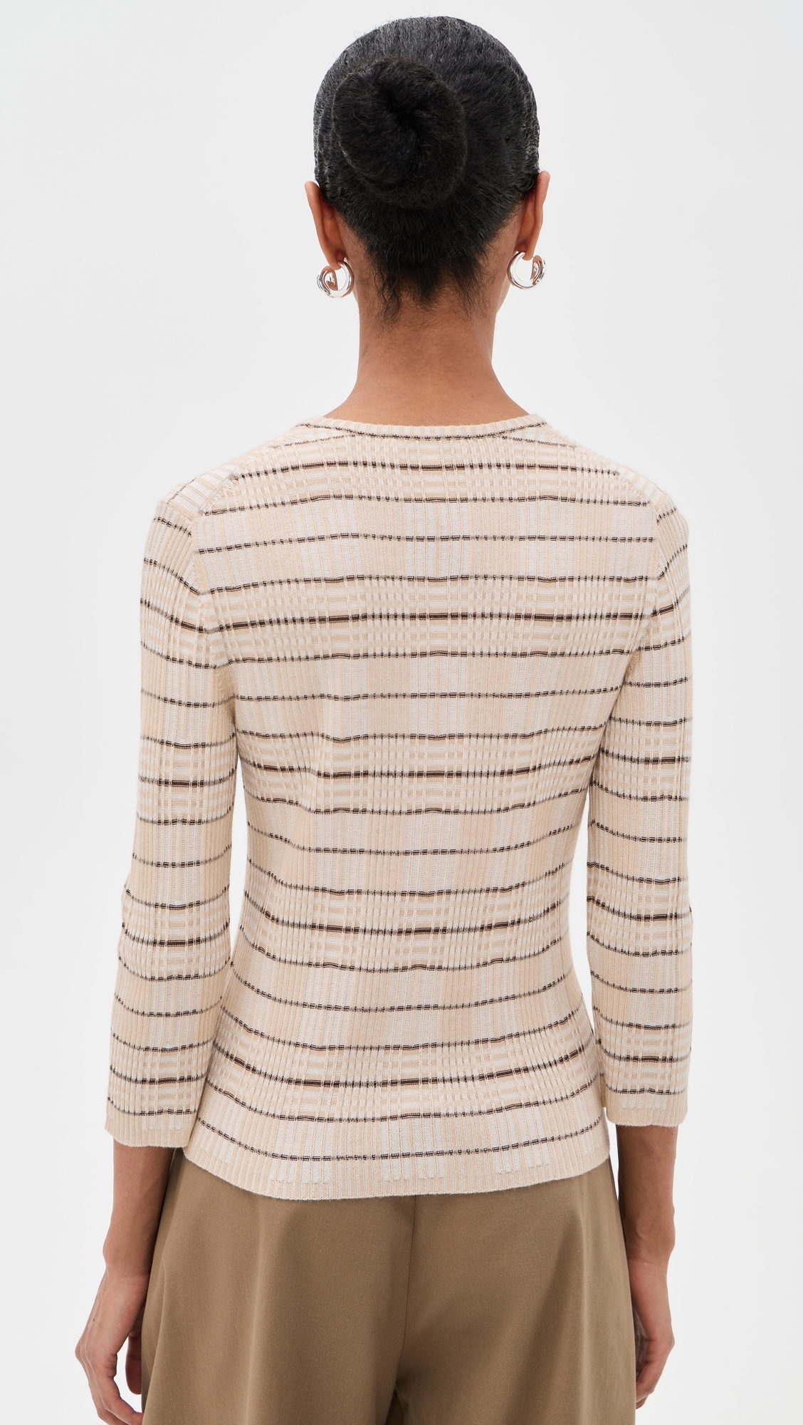 Plaid Pullover Wheatstone Combo