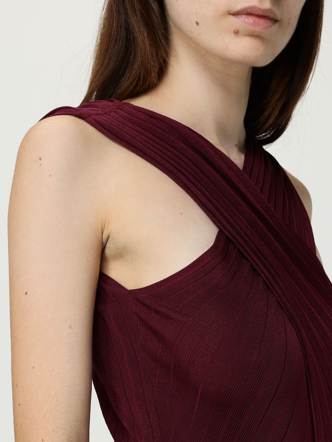 Bodysuit Woman color Burgundy