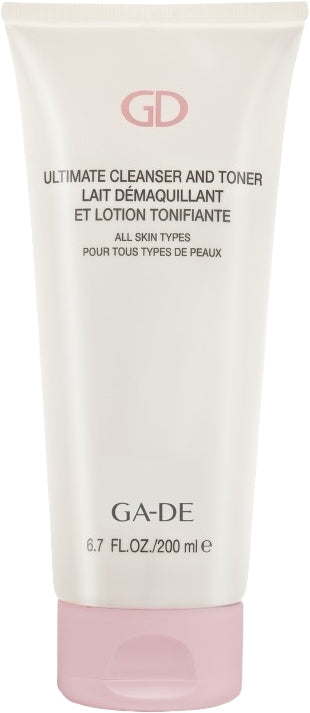 Latte detergente con lozione per tutti i tipi di pelle Ga-De Ultimate Cleanser and Toner