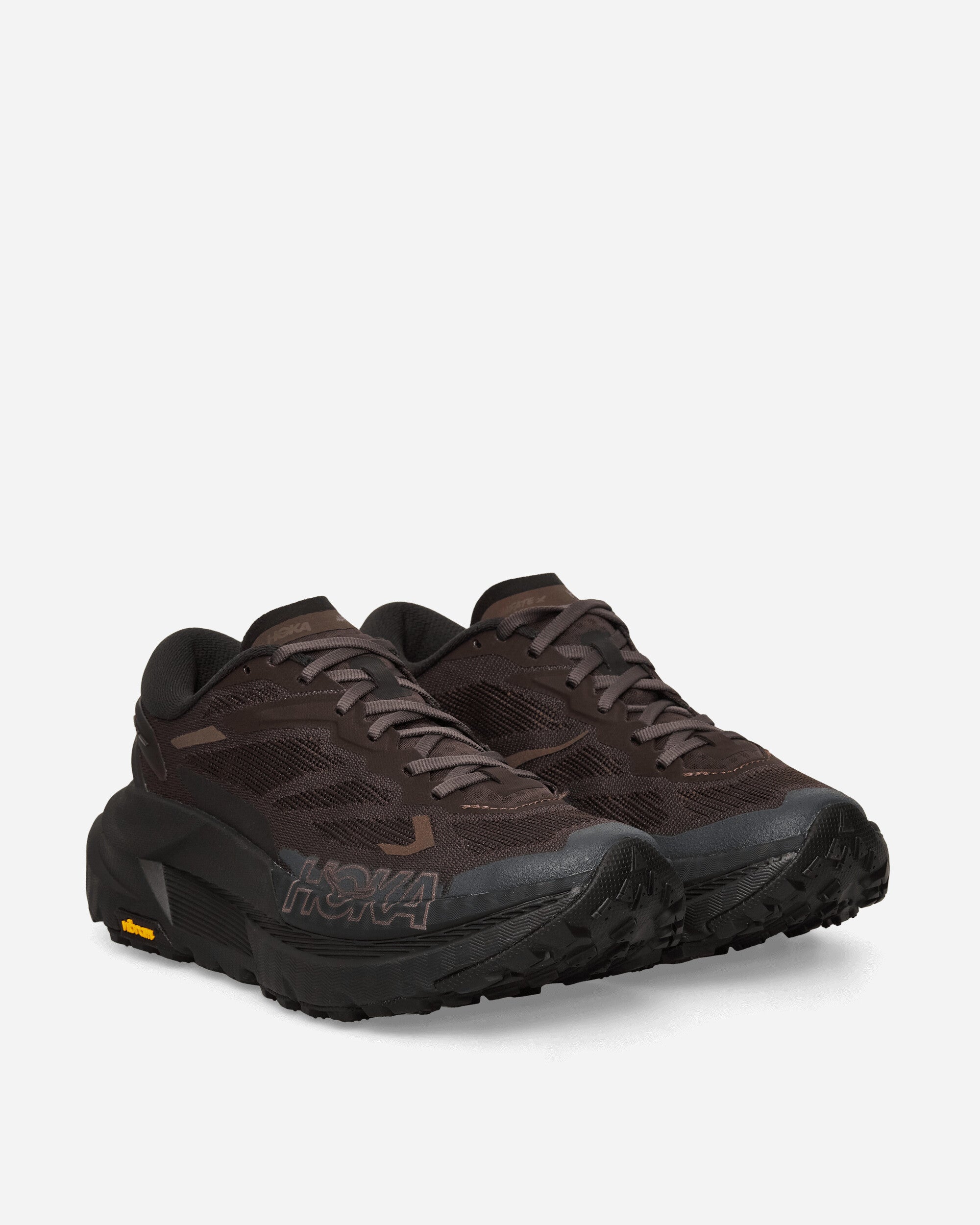 Hoka Mafate X Sneakers Jet Black / Espresso