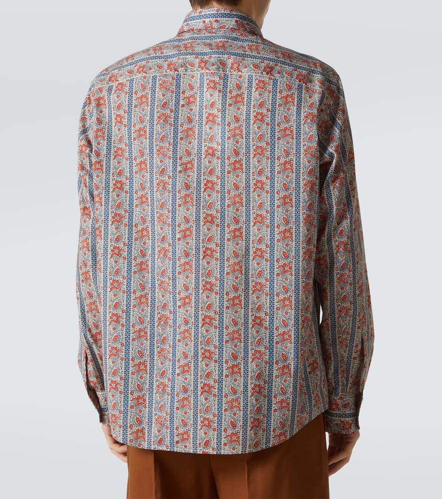 Printed cotton shirt