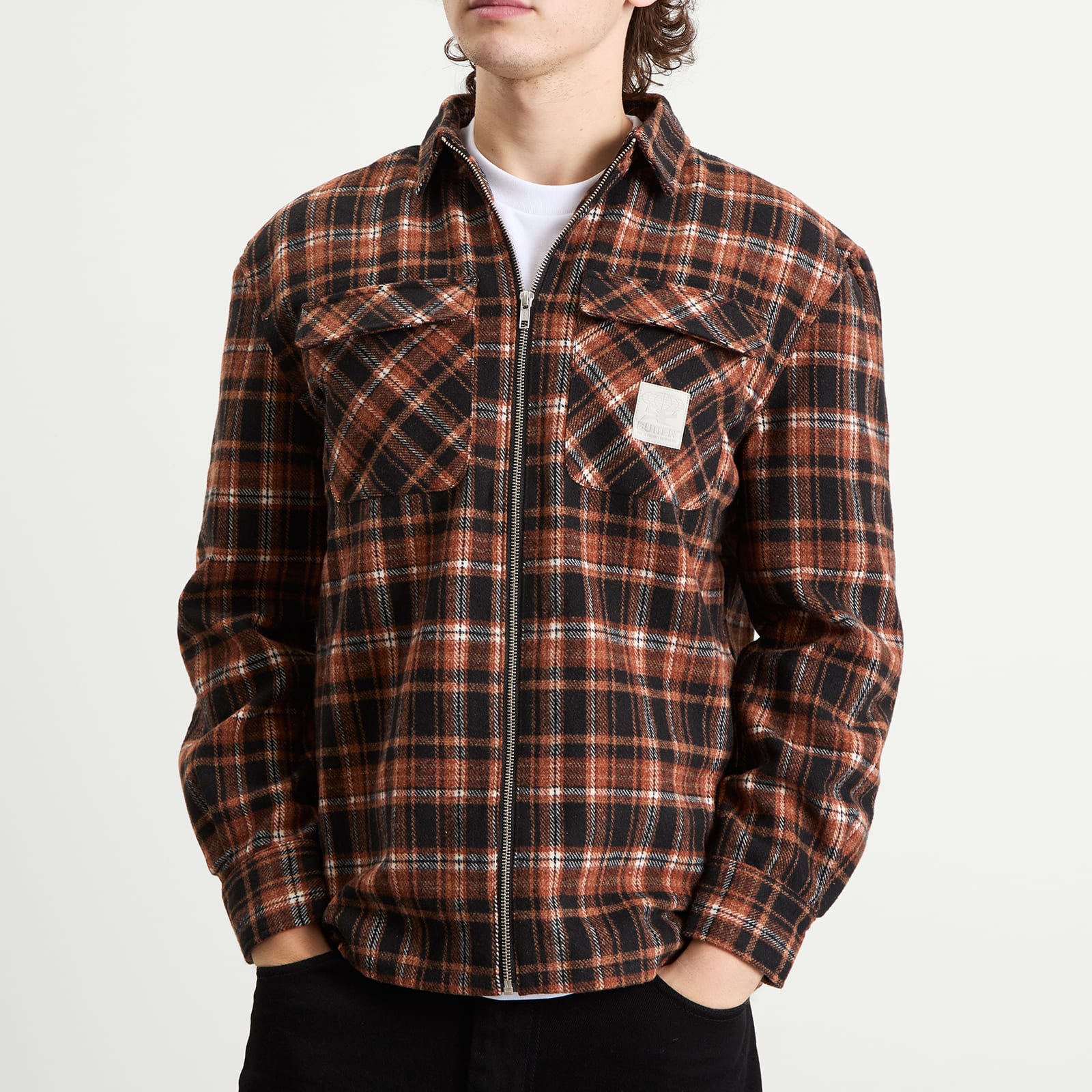 Men's Woods Shirt Jacket Sunset