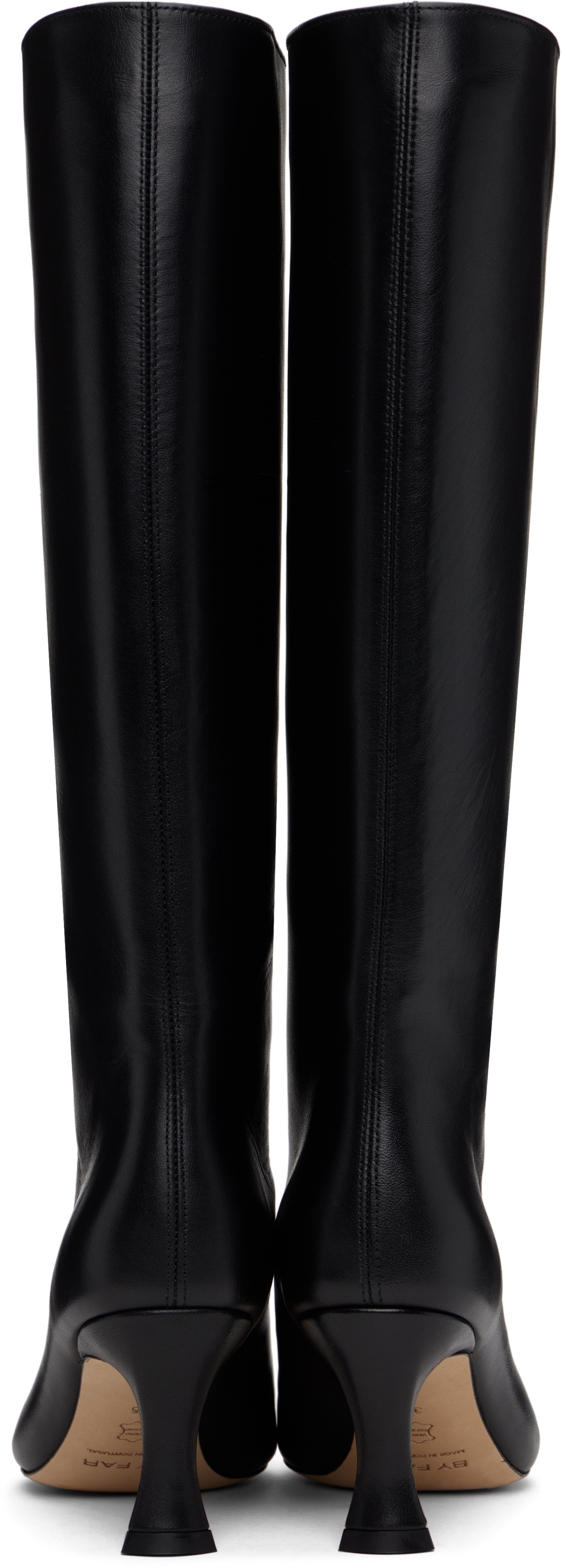 BY FAR Black Stevie 42 Tall Boots