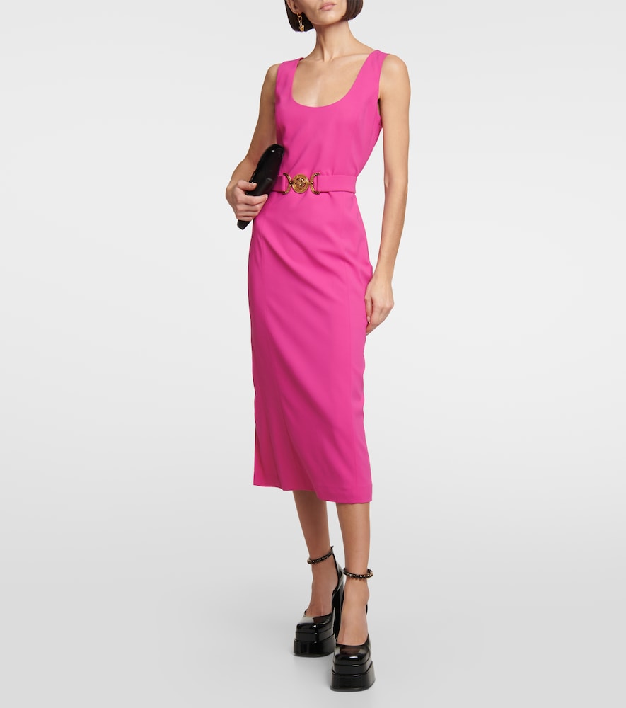 Medusa '95 belted midi dress