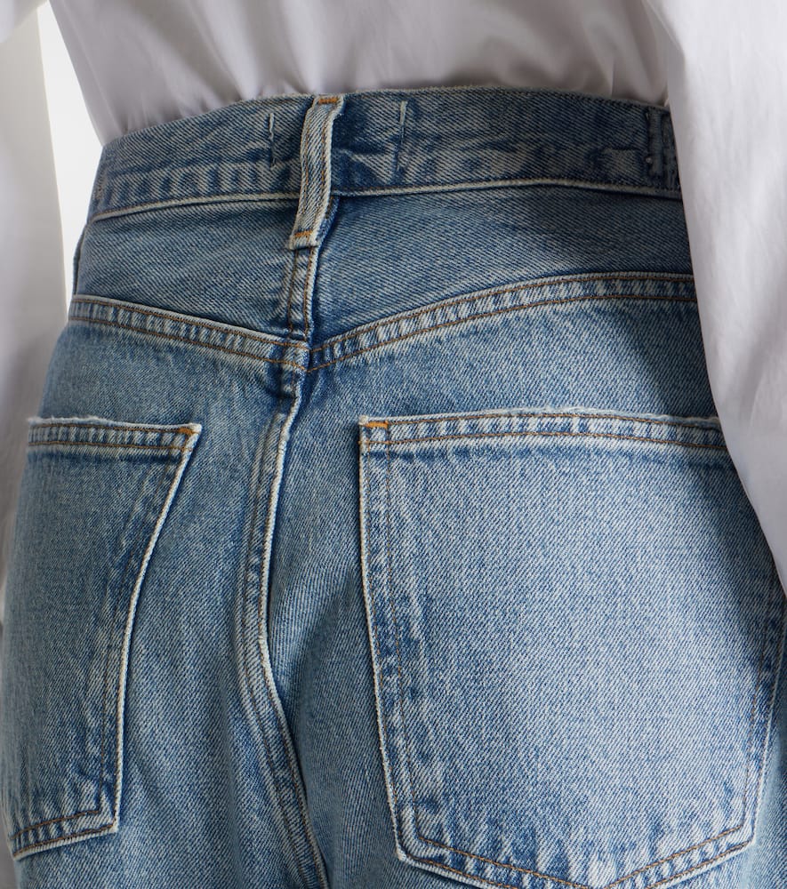 90's Pinch Waist high-rise straight jeans