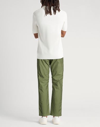 Man Pants Military green Size 30 Cotton, Linen