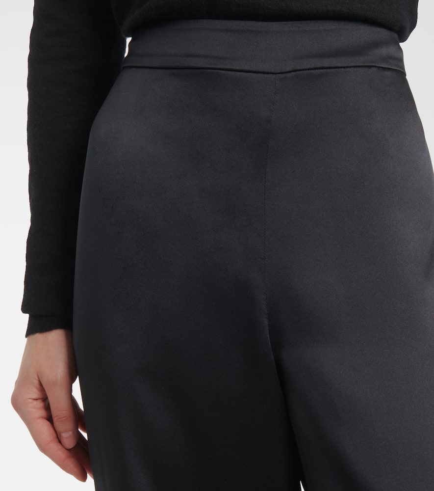 New Sahel silk straight pants