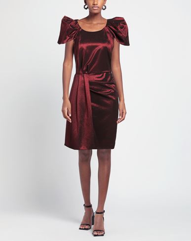 Woman Mini dress Burgundy
